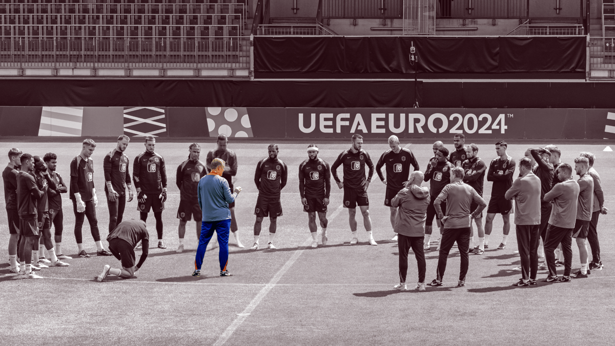 Ronald Koeman, bondscoach van het Nederlands elftal