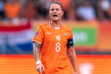 Sherida Spitse, recordinternational van de Oranje Leeuwinnen