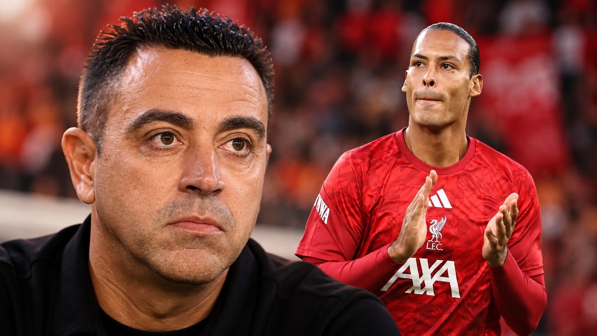 Xavi Hernández en Virgil van Dijk