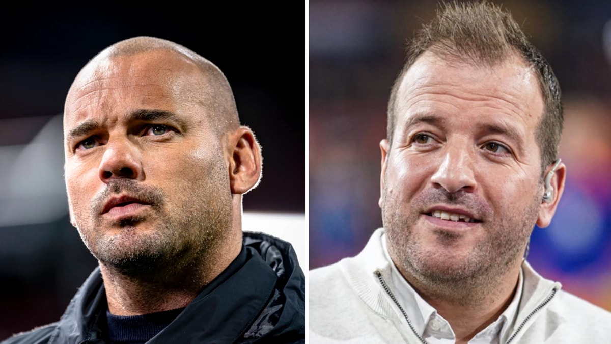 Wesley Sneijder en Rafael van der Vaart