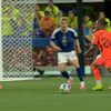 Crysencio Summerville scoort tijdens Nederland - Japan