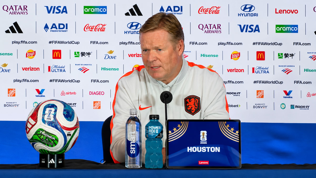 Ronald Koeman, bondscoach van het Nederlands elftal
