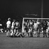 Nederland verloor op 16 oktober 1985 met 1-0 van België. Wim Kieft kreeg al vroeg rood.