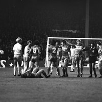 Nederland verloor op 16 oktober 1985 met 1-0 van België. Wim Kieft kreeg al vroeg rood.