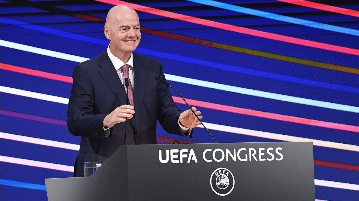 FIFA-voorzitter Gianni Infantino 