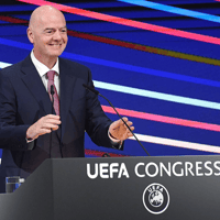FIFA-voorzitter Gianni Infantino 