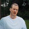 Wout Weghorst voor de camera van OnsOranje