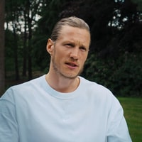 Wout Weghorst voor de camera van OnsOranje