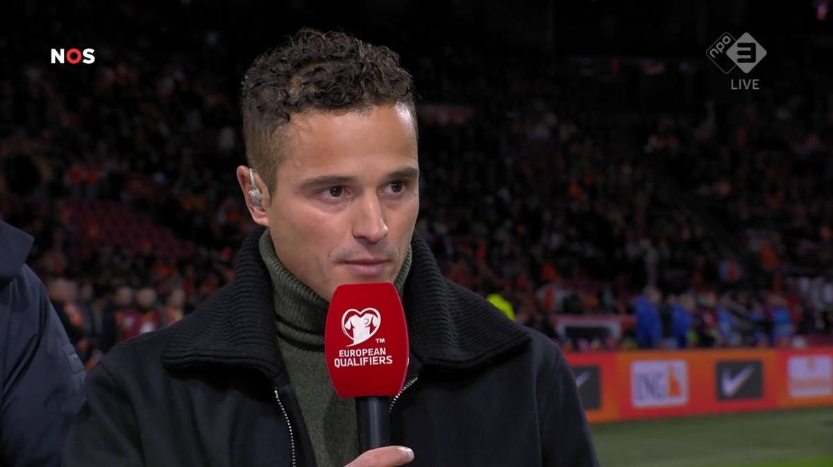 Ibrahim Afellay, analist van de NOS