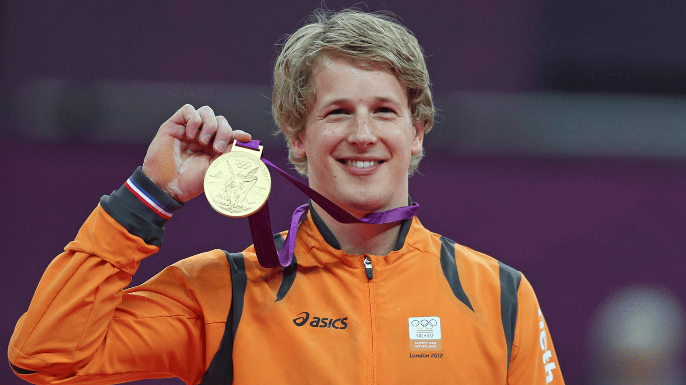 Epke Zonderland won goud tijdens de Olympische Spelen van 2012