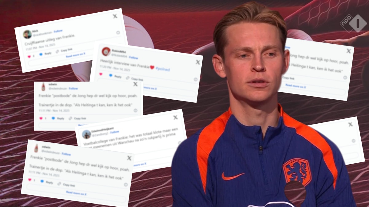 Frenkie de Jong analyseert de interland Polen - Nederland (1-1)