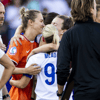 Vivianne Miedema en haar partner Beth Mead