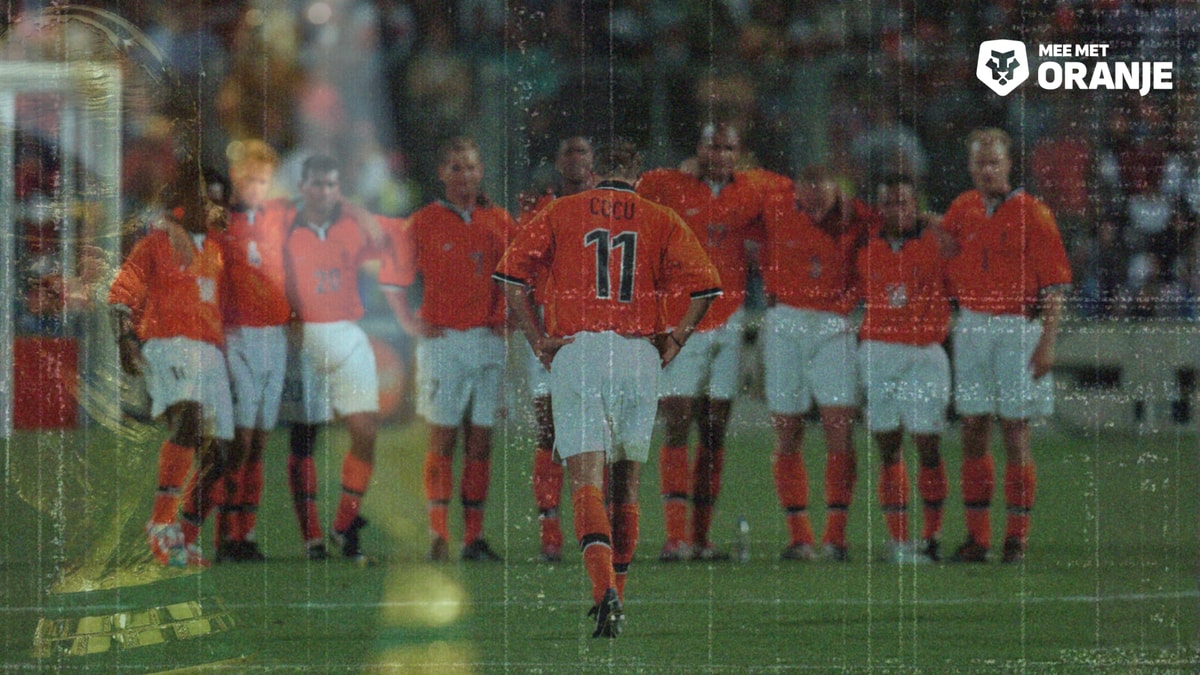 Nederland - Brazilië (1-1) op WK 1998