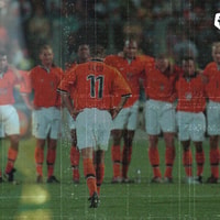 Nederland - Brazilië (1-1) op WK 1998