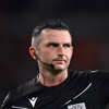 Michael Oliver, gele kaart, scheidsrechter, EURO2024, schorsing