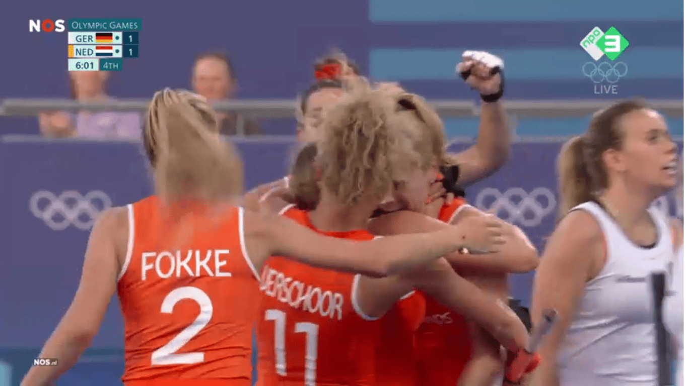 Nederland - Duitsland, hockey, Olympische Spelen, TeamNL