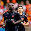 Brian Brobbey op de training van Oranje