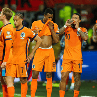 Teleurstelling bij het Nederlands elftal