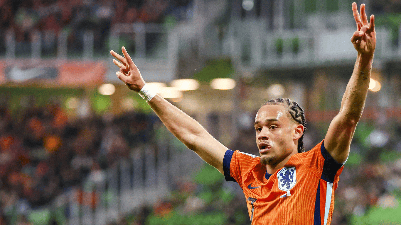 Xavi Simons bij het Nederlands elftal