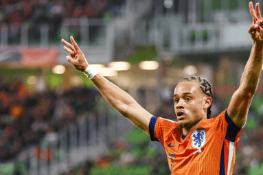 Xavi Simons bij het Nederlands elftal