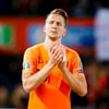 Luuk de Jong in het shirt van het Nederlands elftal