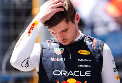 Teleurstelling bij Max Verstappen
