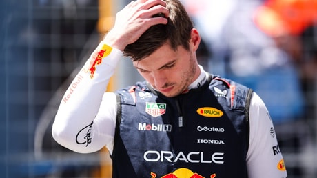 Teleurstelling bij Max Verstappen