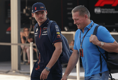 Max Verstappen en Jos Verstappen