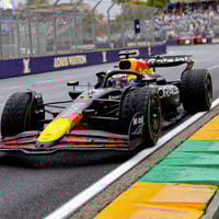 De RB21 van Max Verstappen
