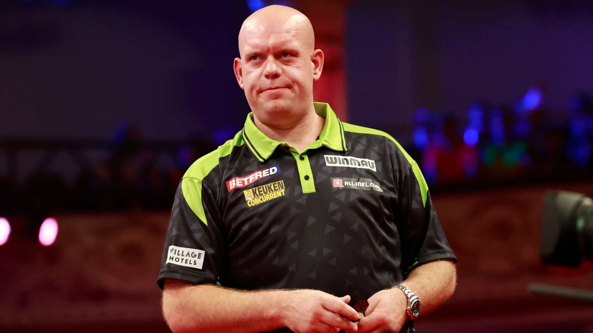 Van Gerwen slaat Zwitserland over en richt zich op cruciaal toernooi: 'Veel druk'
