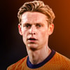 Frenkie de Jong na de wedstrijd Barcelona tegen Paris Saint Germain
