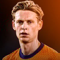 Frenkie de Jong na de wedstrijd Barcelona tegen Paris Saint Germain